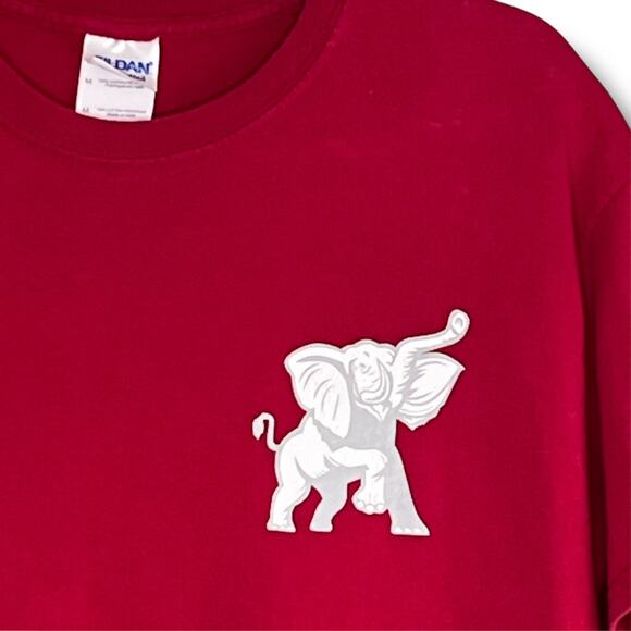Gildan Ultra Cotton Alabama Crimson Tide mascot elephant T-shirt - Picture 3 of 8